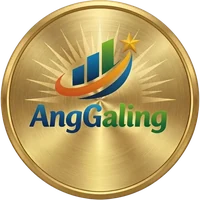 AngGaLing FX Academy gold coin logo
